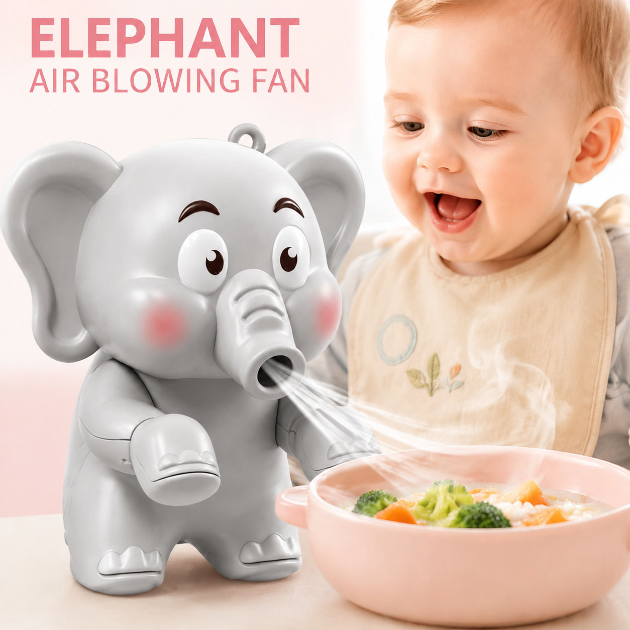 Baby Food Weaning - Ventilador Eléctrico Refrigerante con Forma de