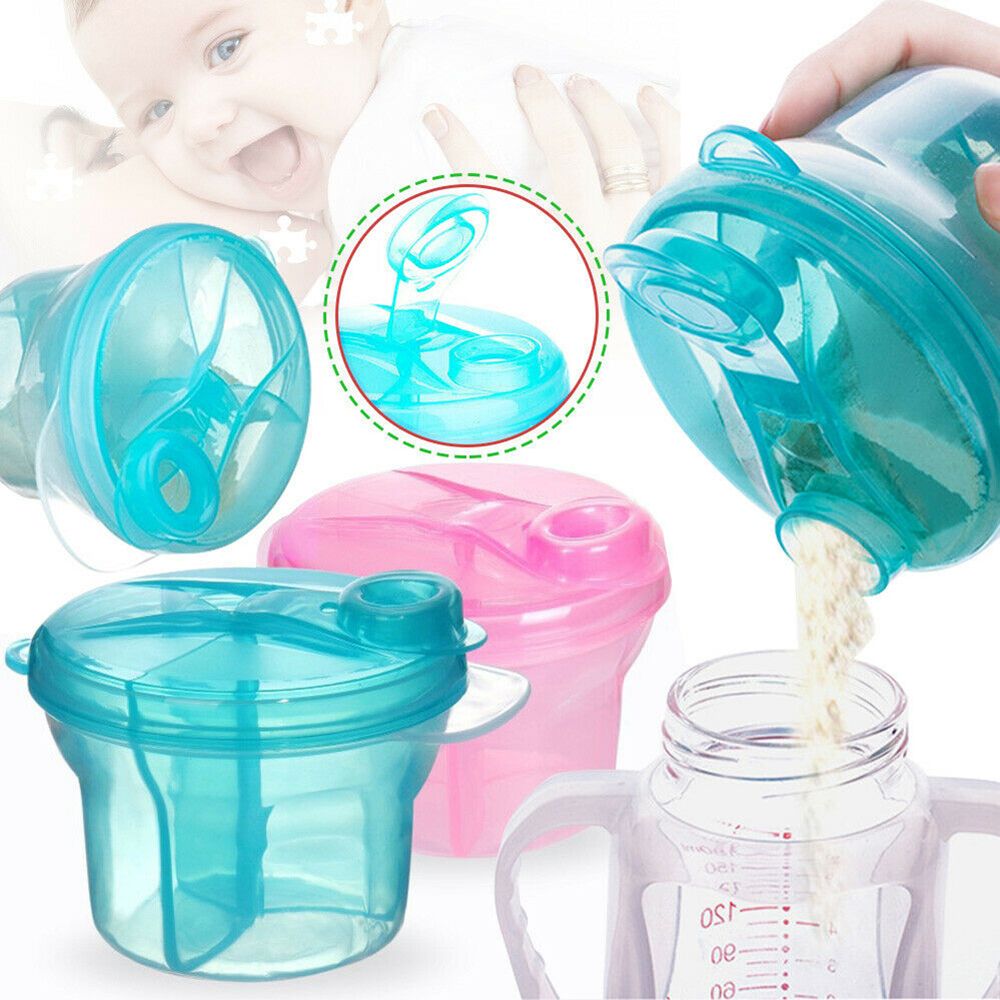 Baby Food In Jars - Contenedor de fórmula de 3 dosis,