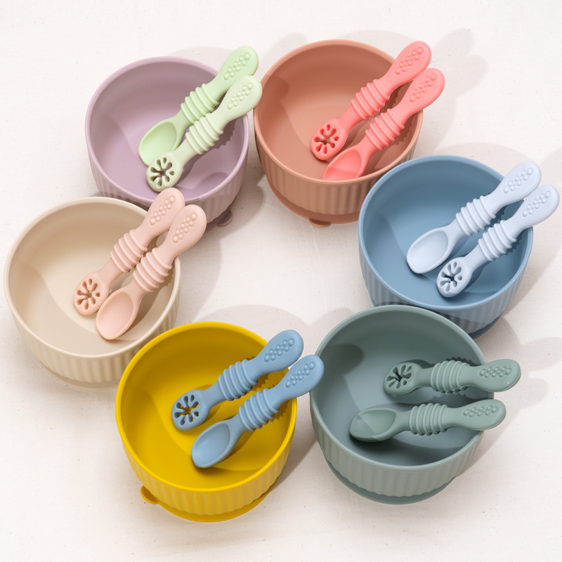 Baby Food Weaning - Juego de cucharas de alimentación de