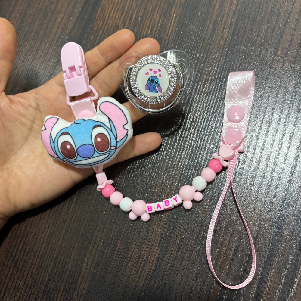 Baby Food Weaning - Chupete de lujo Kawaii con cadena