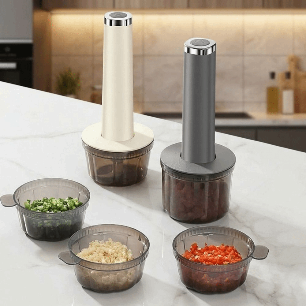 Baby Food Grinder - Picadora de Carne Eléctrica de Plástico,
