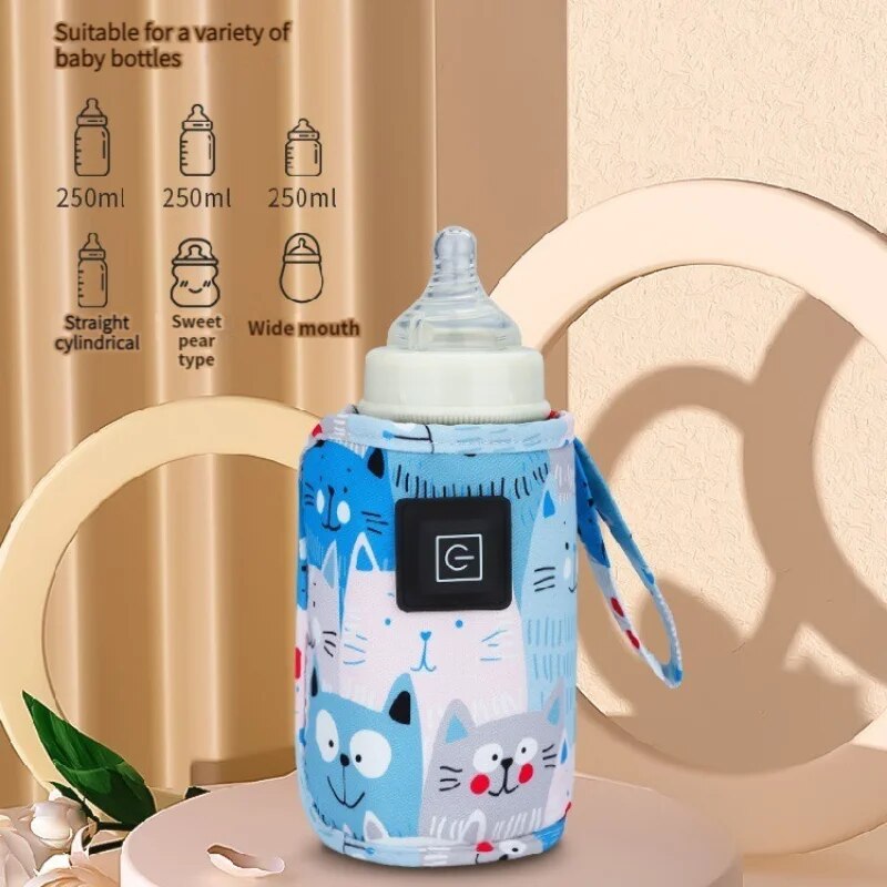 Baby Food Warmer - Calentador de leche USB, temperatura constante,