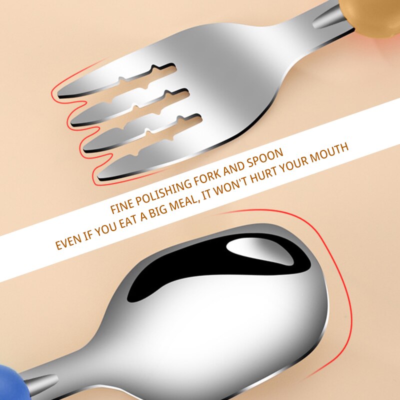 2 uds., vajilla para niños, cu - Baby Food Utensils reseña y precio