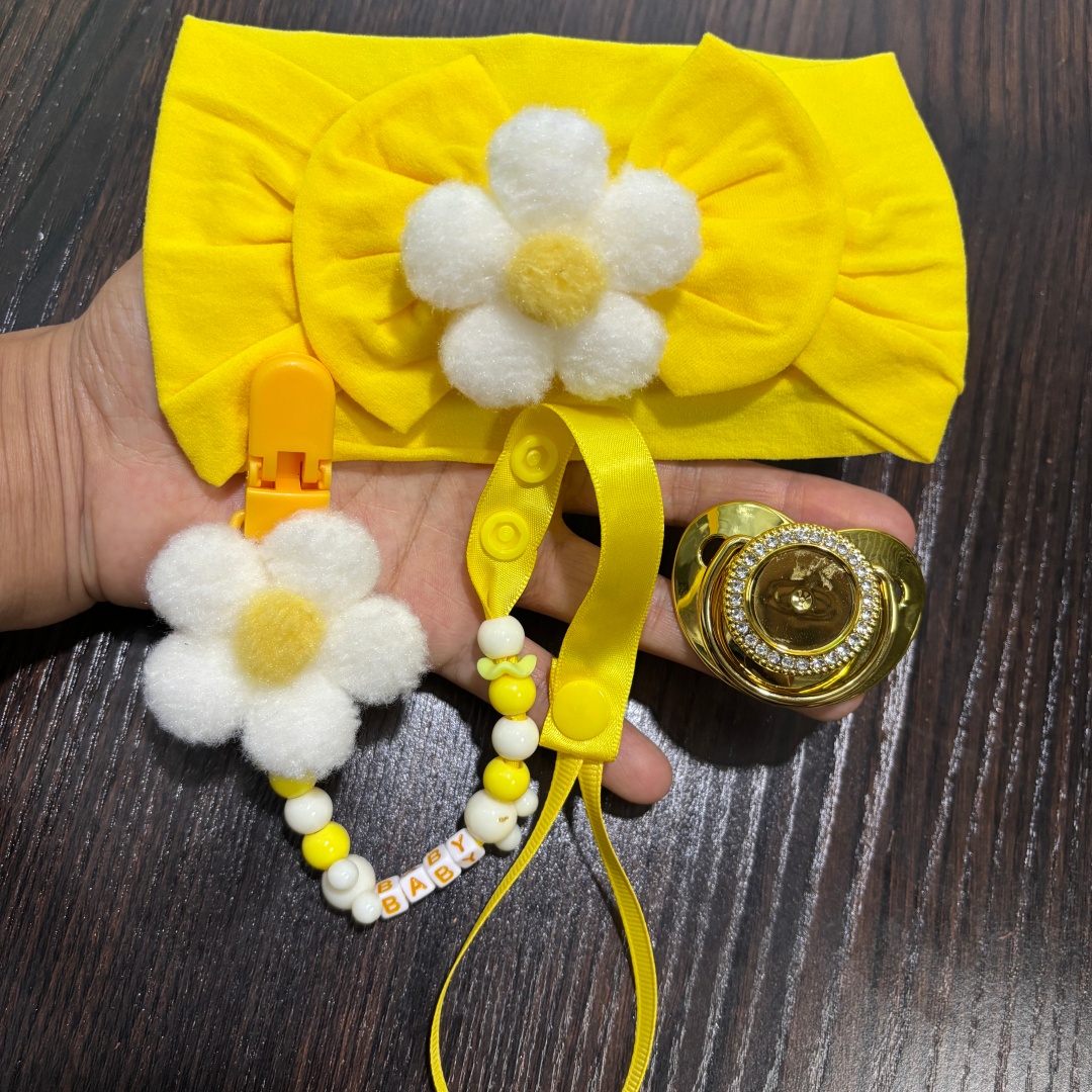 Diadema para bebé con chupete  - Baby Food Newborn reseña y precio