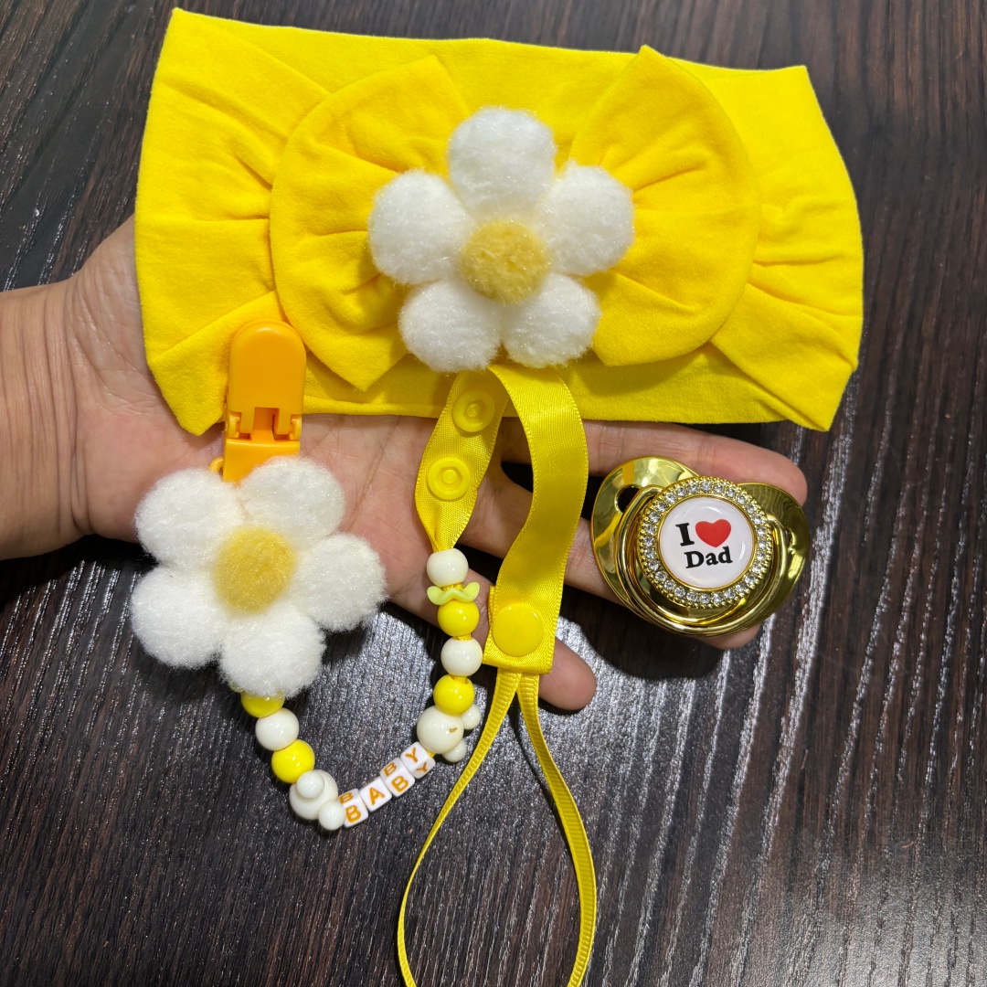 Diadema para bebé con chupete  - Baby Food Newborn reseña y precio