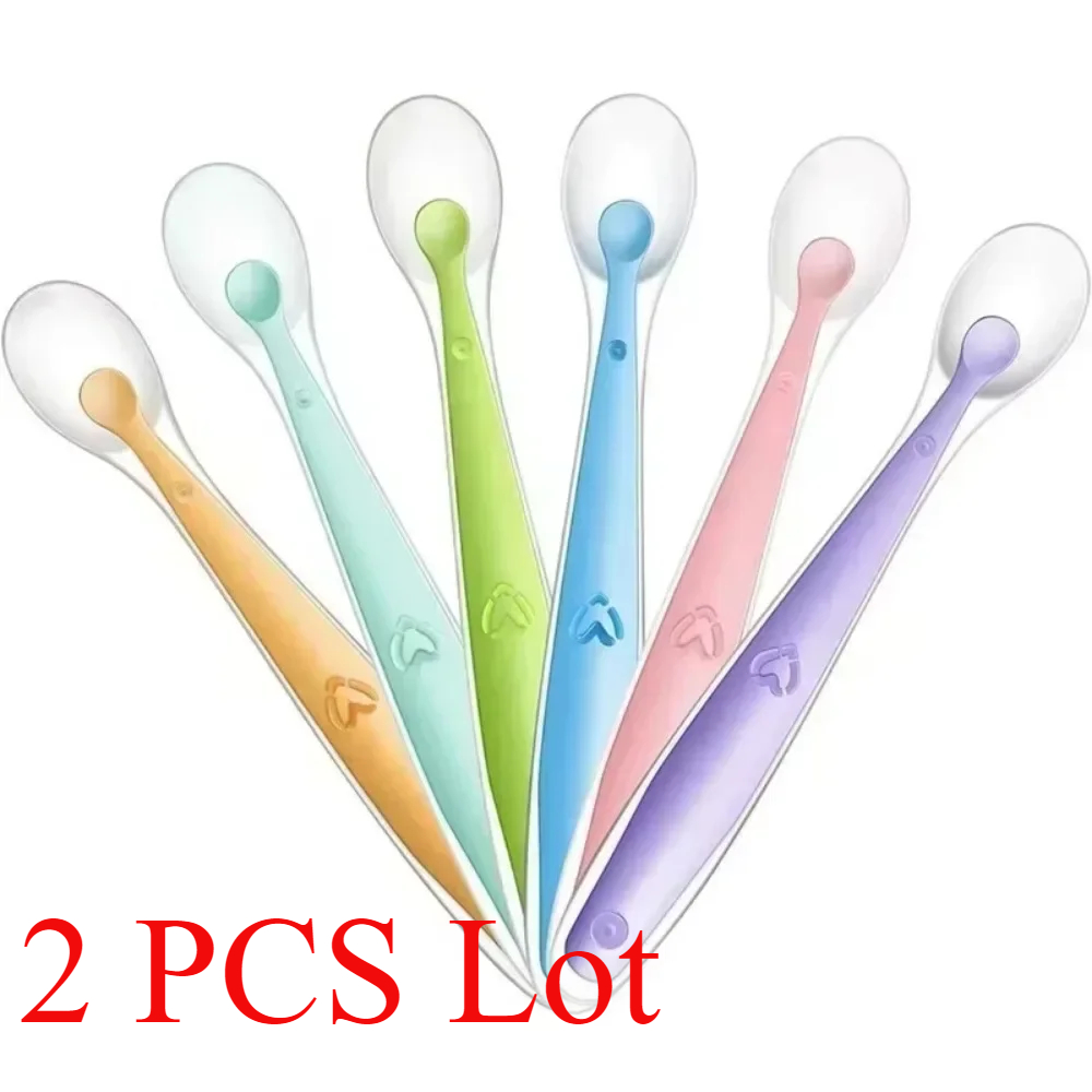 Cuchara de silicona para bebé, - Baby Food Utensils reseña y precio