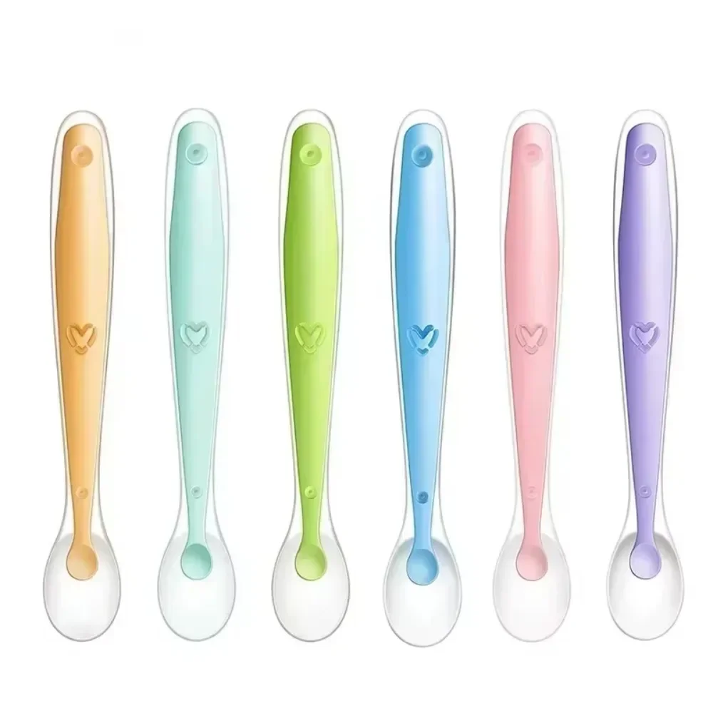 Cuchara de silicona para bebé, - Baby Food Utensils reseña y precio