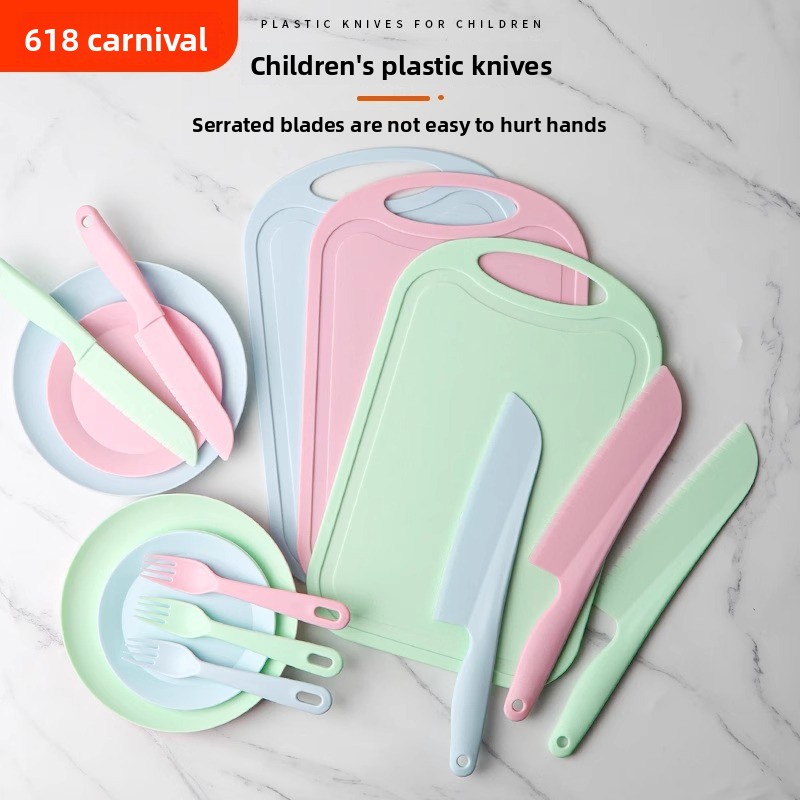 Cuchillo de cocina de plástico - Baby Food Knife Set reseña y precio