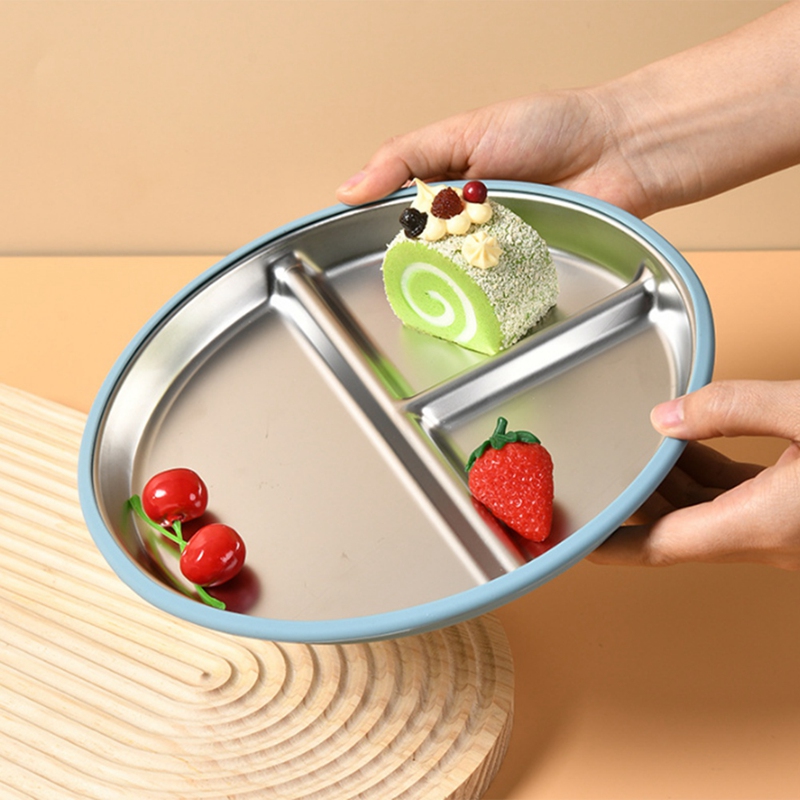 2 Platos de Acero Inoxidable p - Plate Suction Toddler reseña y precio