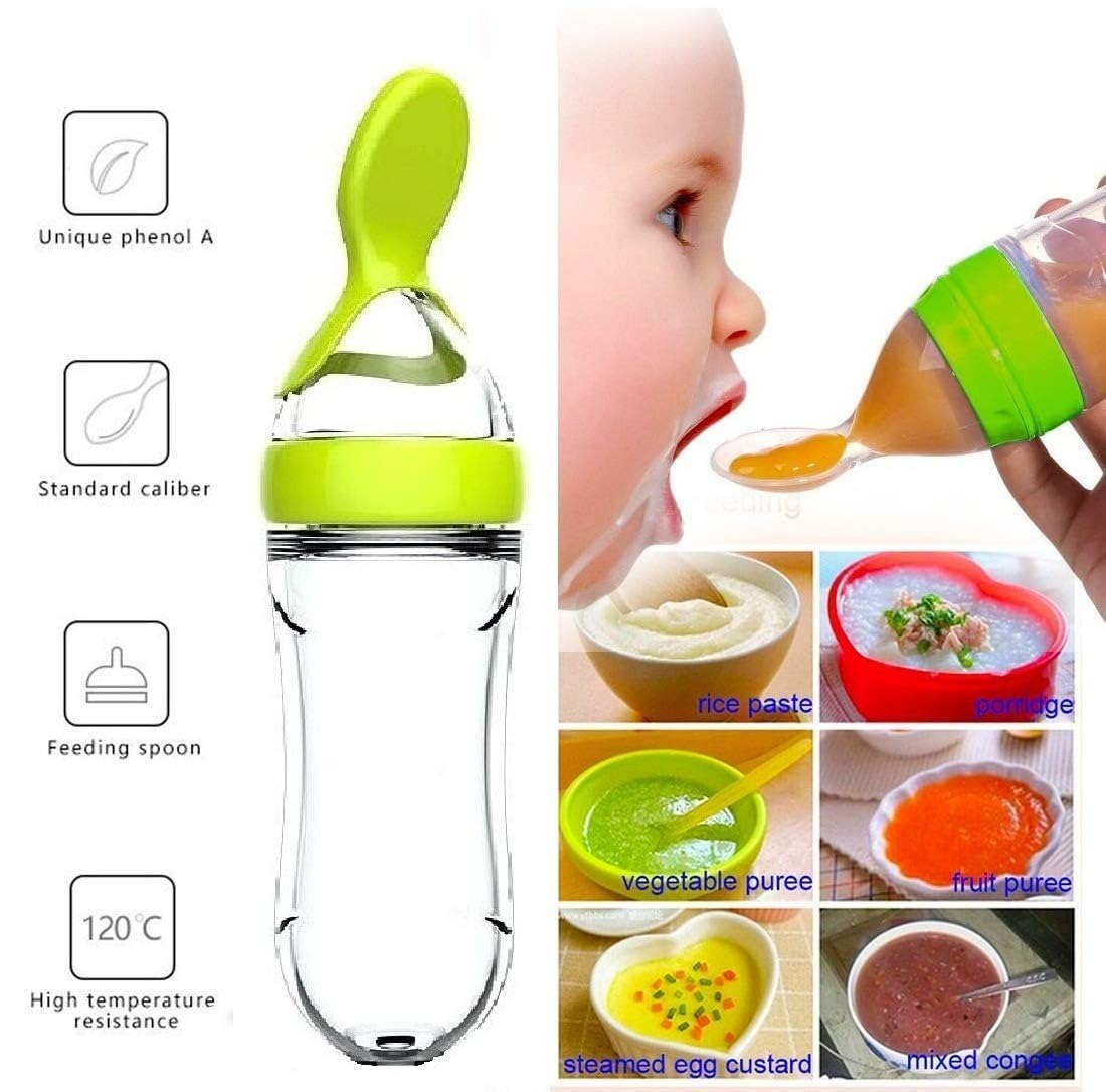 Botella de alimentación exprim - Baby Food Utensils reseña y precio