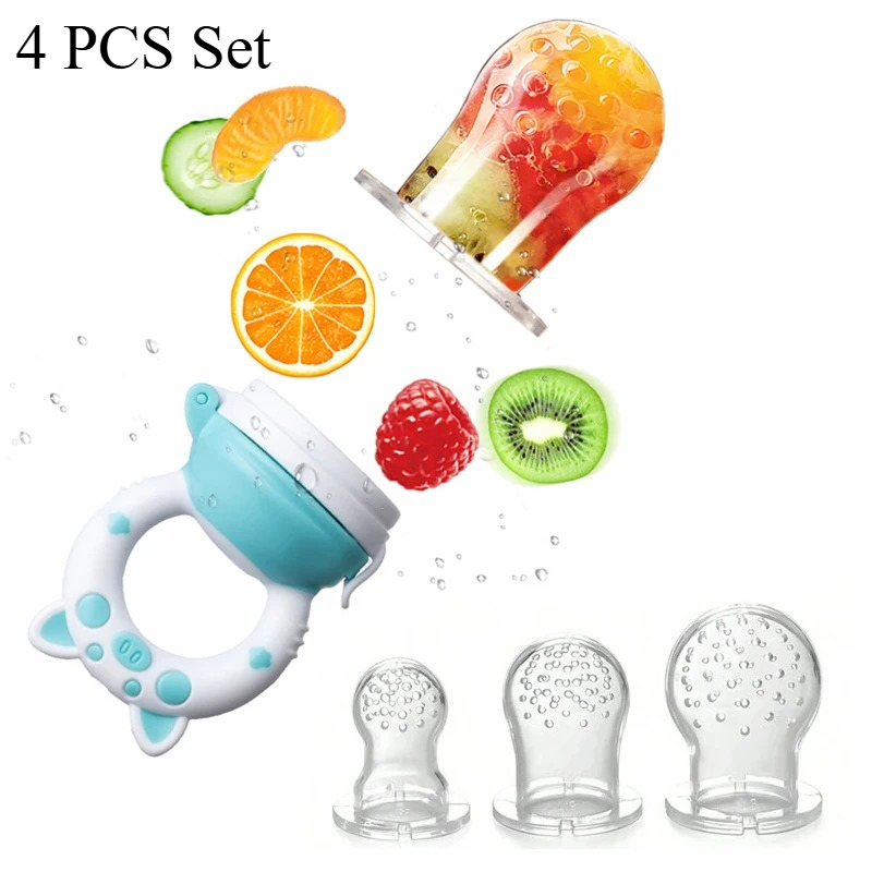 Juego de 4 Alimentadores de Si - Baby Food Vegetables reseña y precio