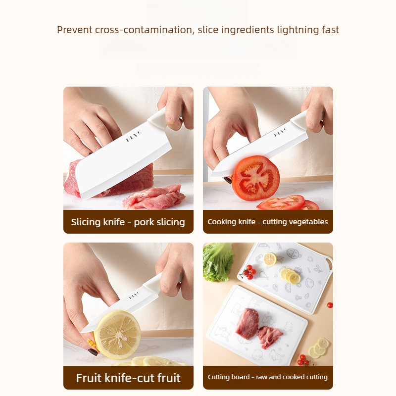 Juego de Cuchillo de Cerámica  - Baby Food Knife Set reseña y precio
