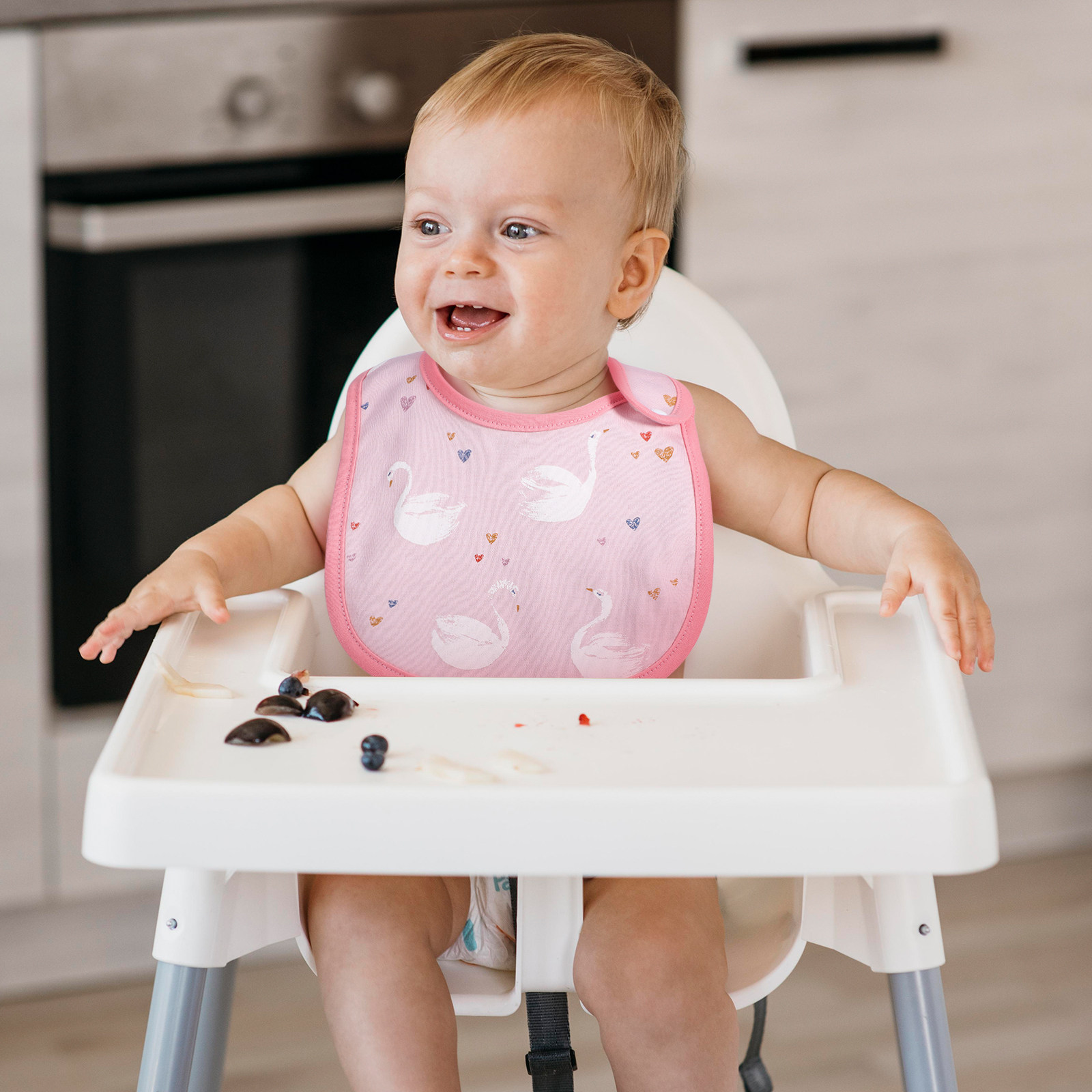 Baberos de algodón para recién - Baby Food Newborn reseña y precio