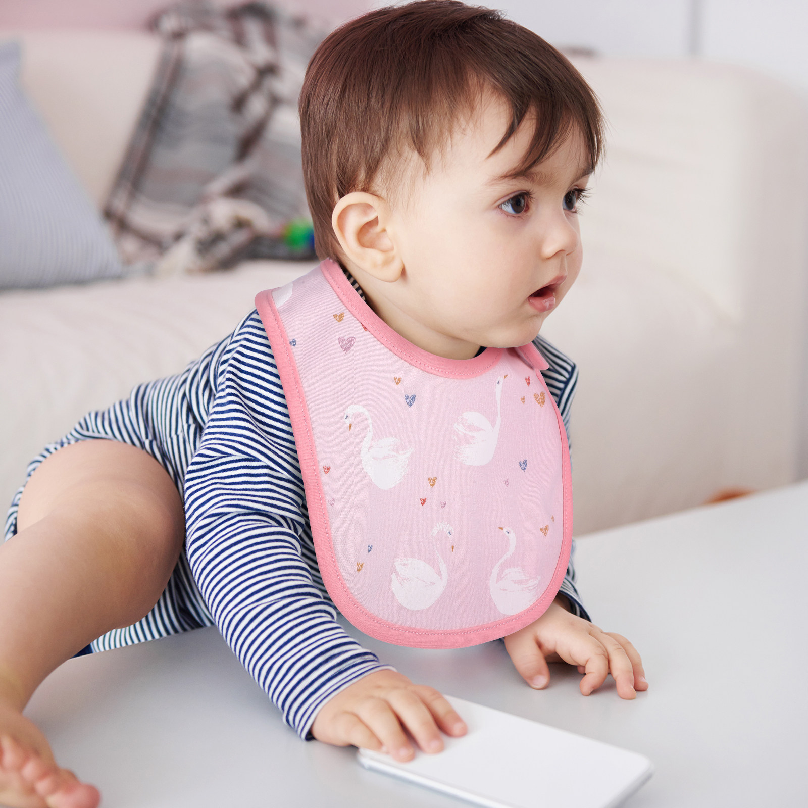 Baberos de algodón para recién - Baby Food Newborn reseña y precio