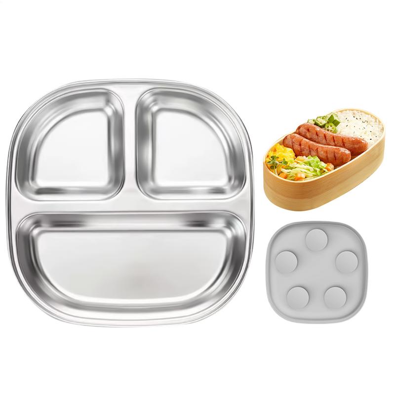 Platos divididos para niños, p - Plate Suction Toddler reseña y precio