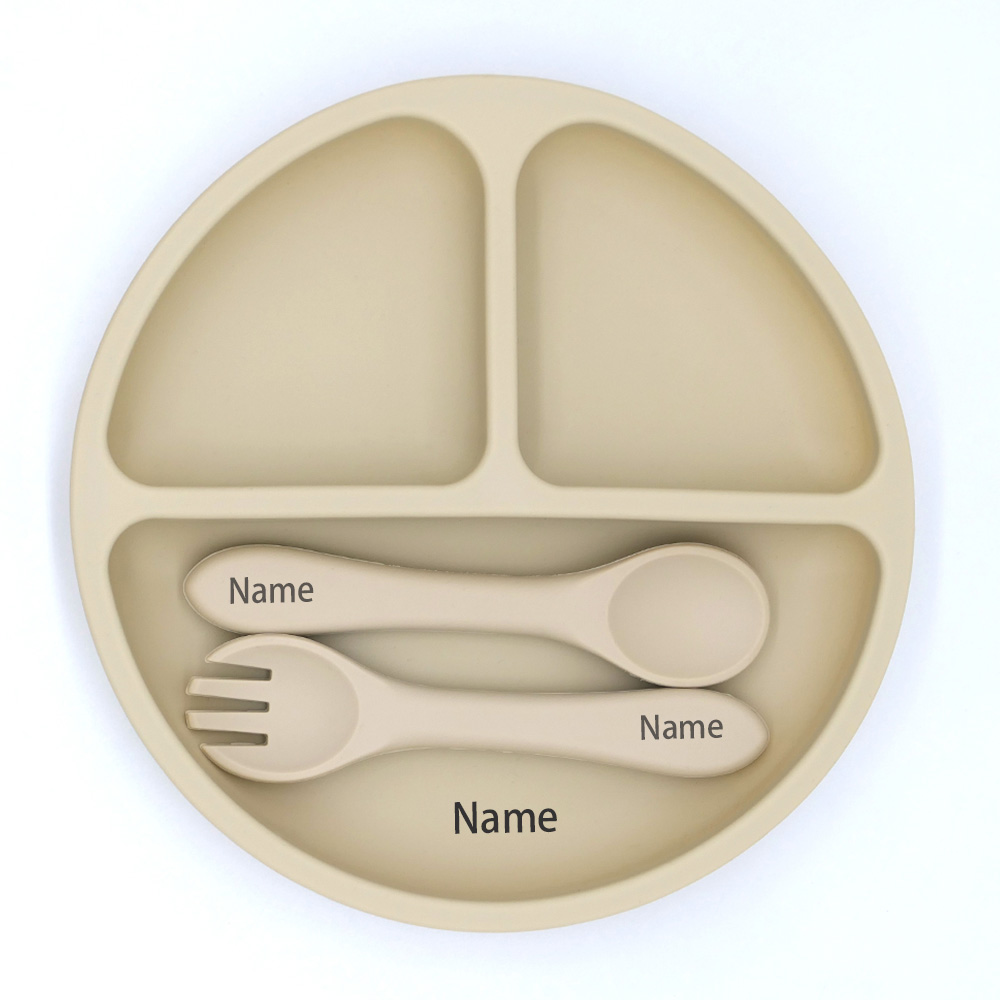 Vajilla de silicona con estamp - Baby Food Bowl reseña y precio