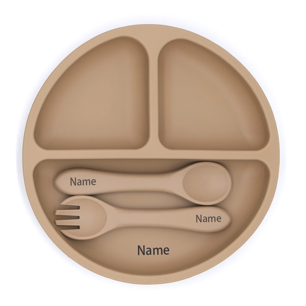 Vajilla de silicona con estamp - Baby Food Bowl reseña y precio