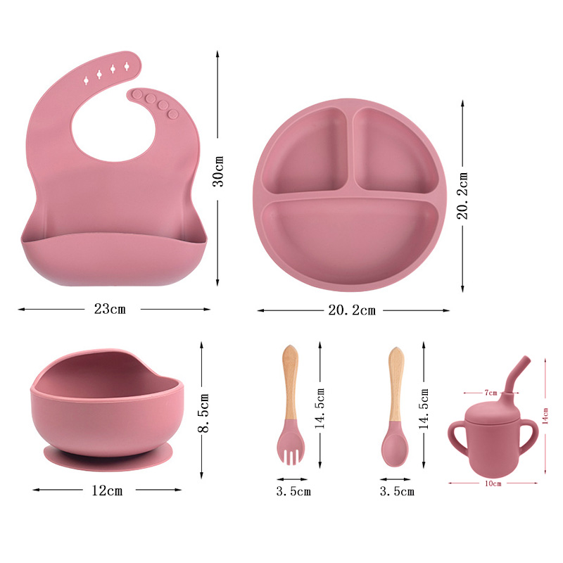 Juego de vajilla de silicona p - Baby Food Bowl reseña y precio