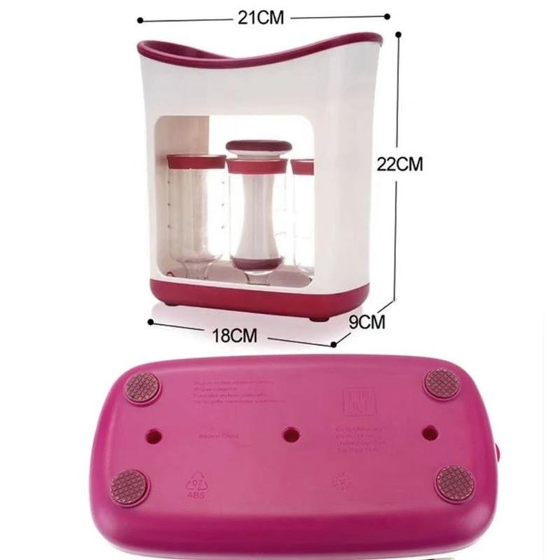 Exprimidor de puré Manual de p - Baby Food Packaging reseña y precio
