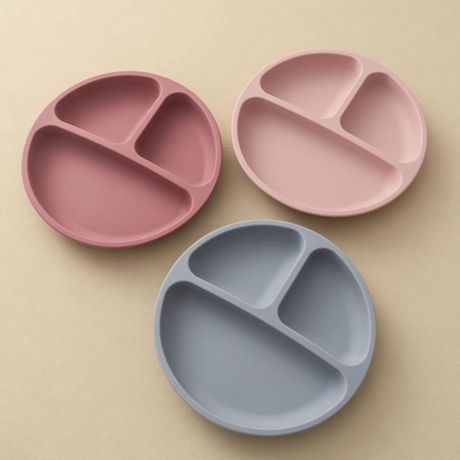 Plato de comedor de silicona c - Baby Food Utensils reseña y precio