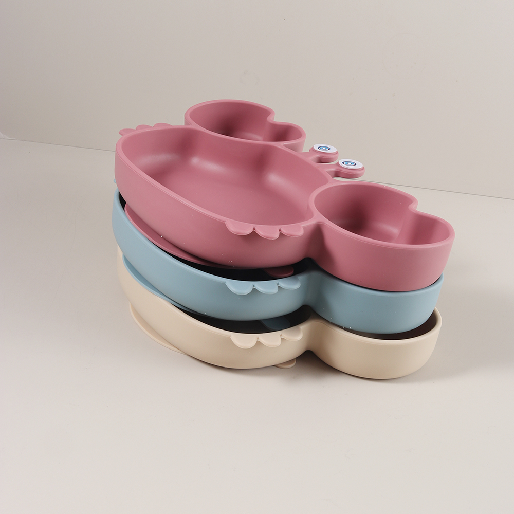 Plato de Silicona con Forma de - Plate Suction Toddler reseña y precio