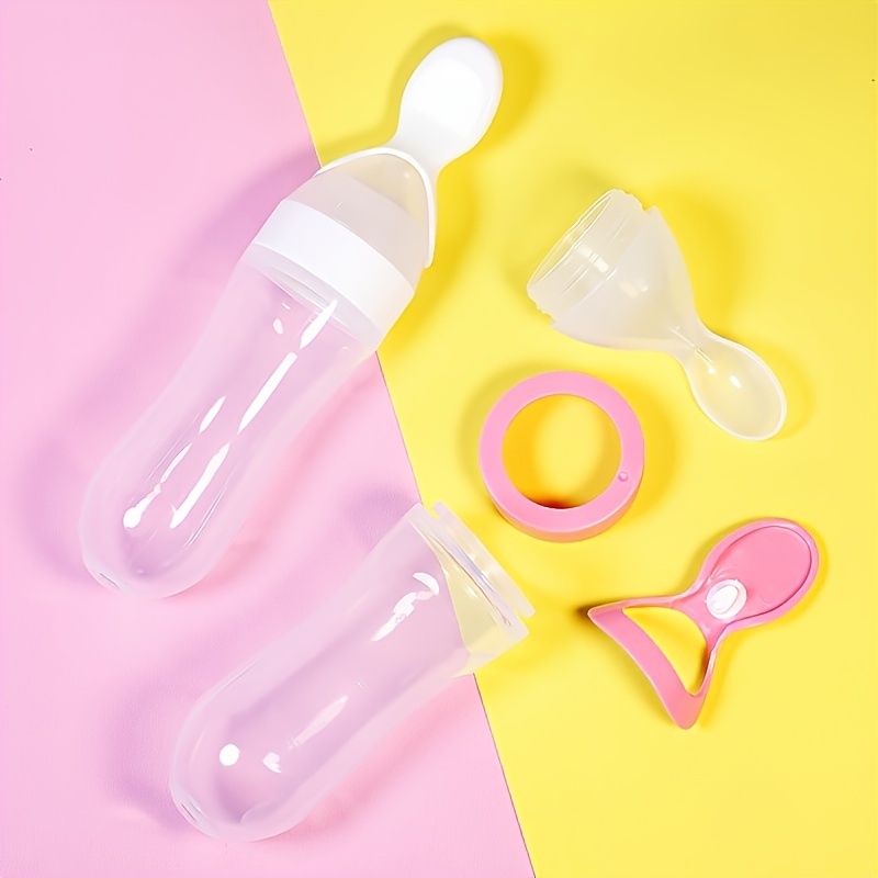 Biberón de silicona para alime - Baby Food Utensils reseña y precio