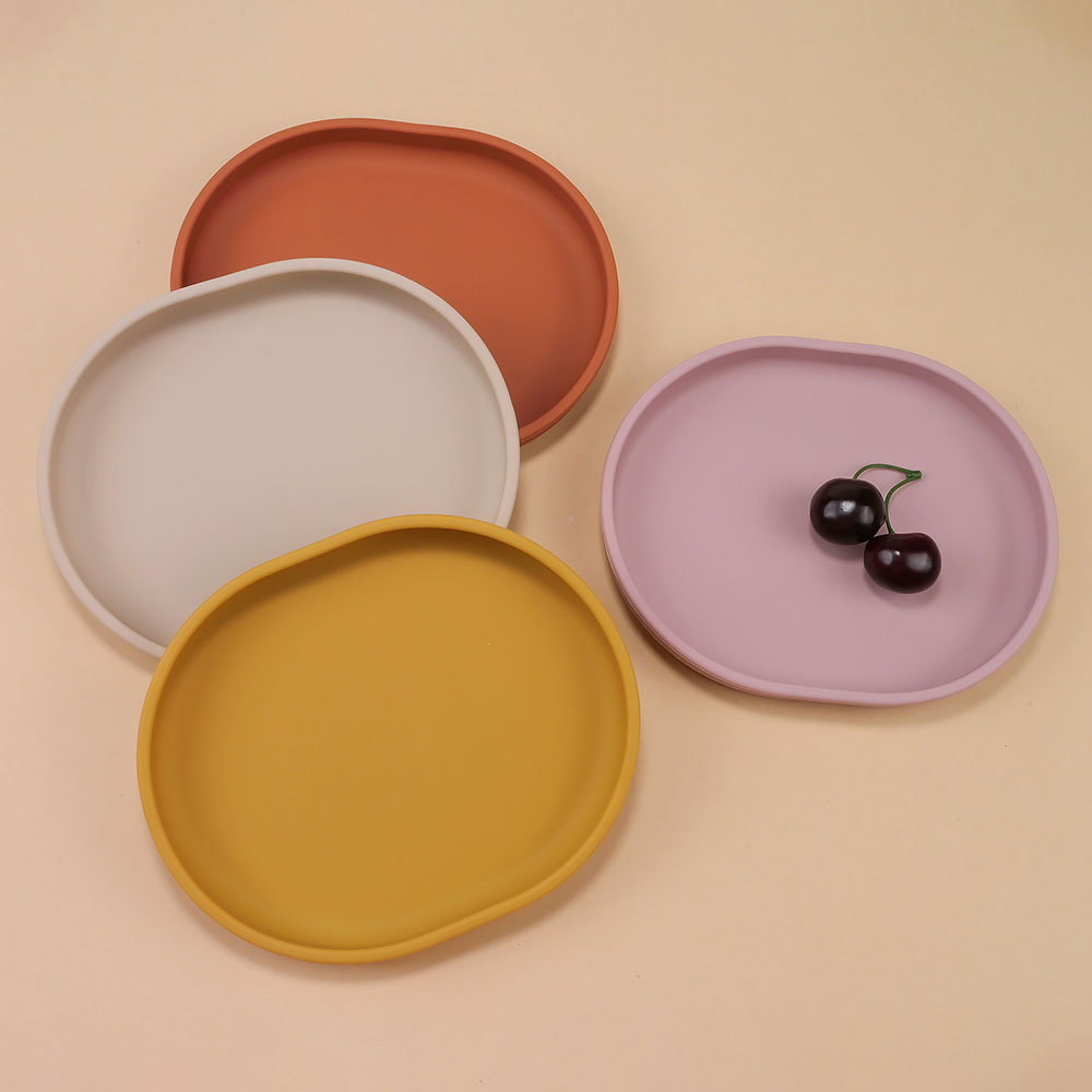 Plato de comedor de silicona s - Plate Suction Toddler reseña y precio