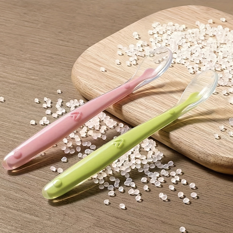 1/2 Piezas Cuchara de Silicona - Baby Food Utensils reseña y precio