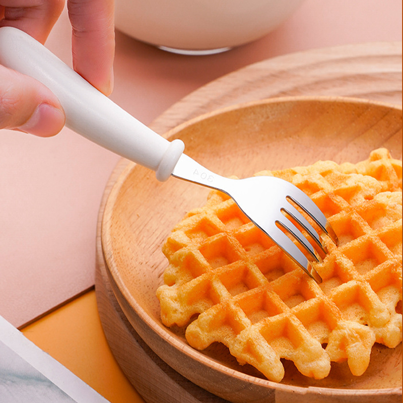 Juego de tenedor y cuchara par - Baby Food Knife Set reseña y precio