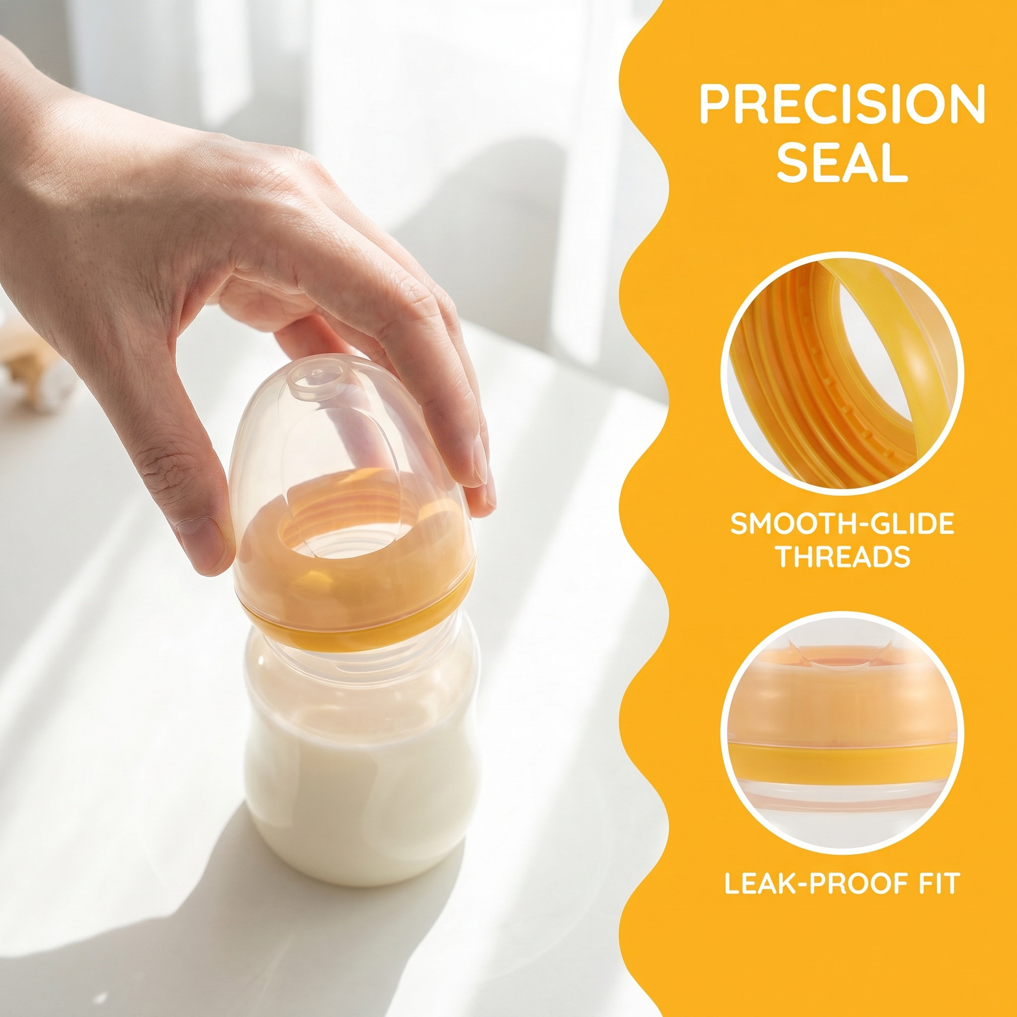 Tapa de Biberón de Boca Ancha, - Feeding Baby Food reseña y precio