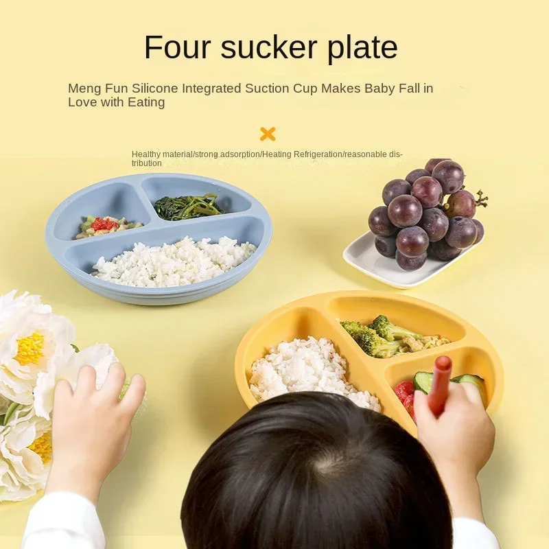 Juego de alimentación de bebé  - Plate Suction Toddler reseña y precio
