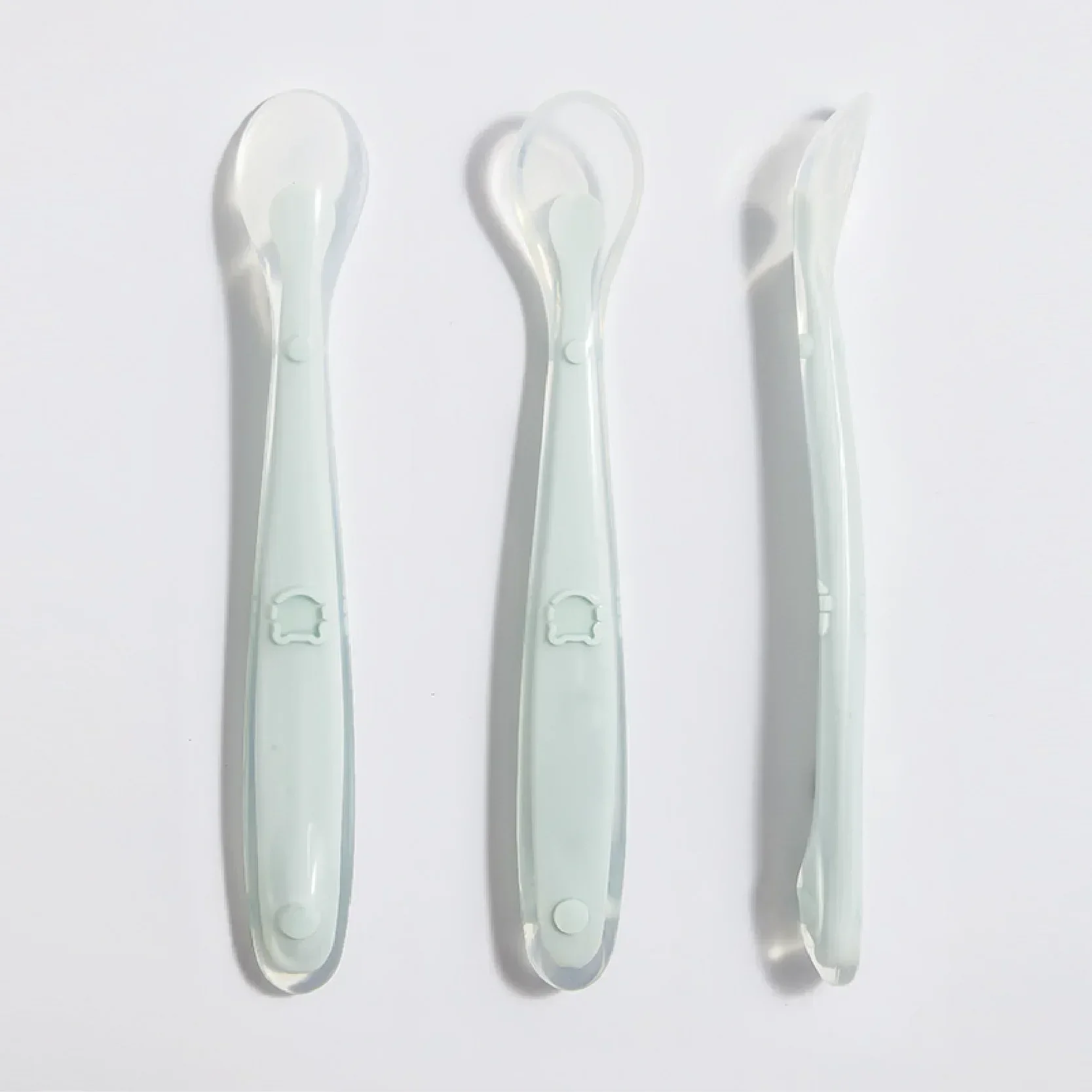 Cuchara de silicona suave para - Baby Food Utensils reseña y precio