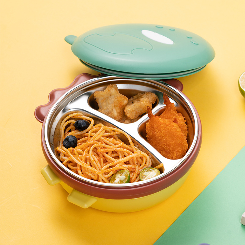 Placa divisoria de acero inoxi - Baby Food Bowl reseña y precio