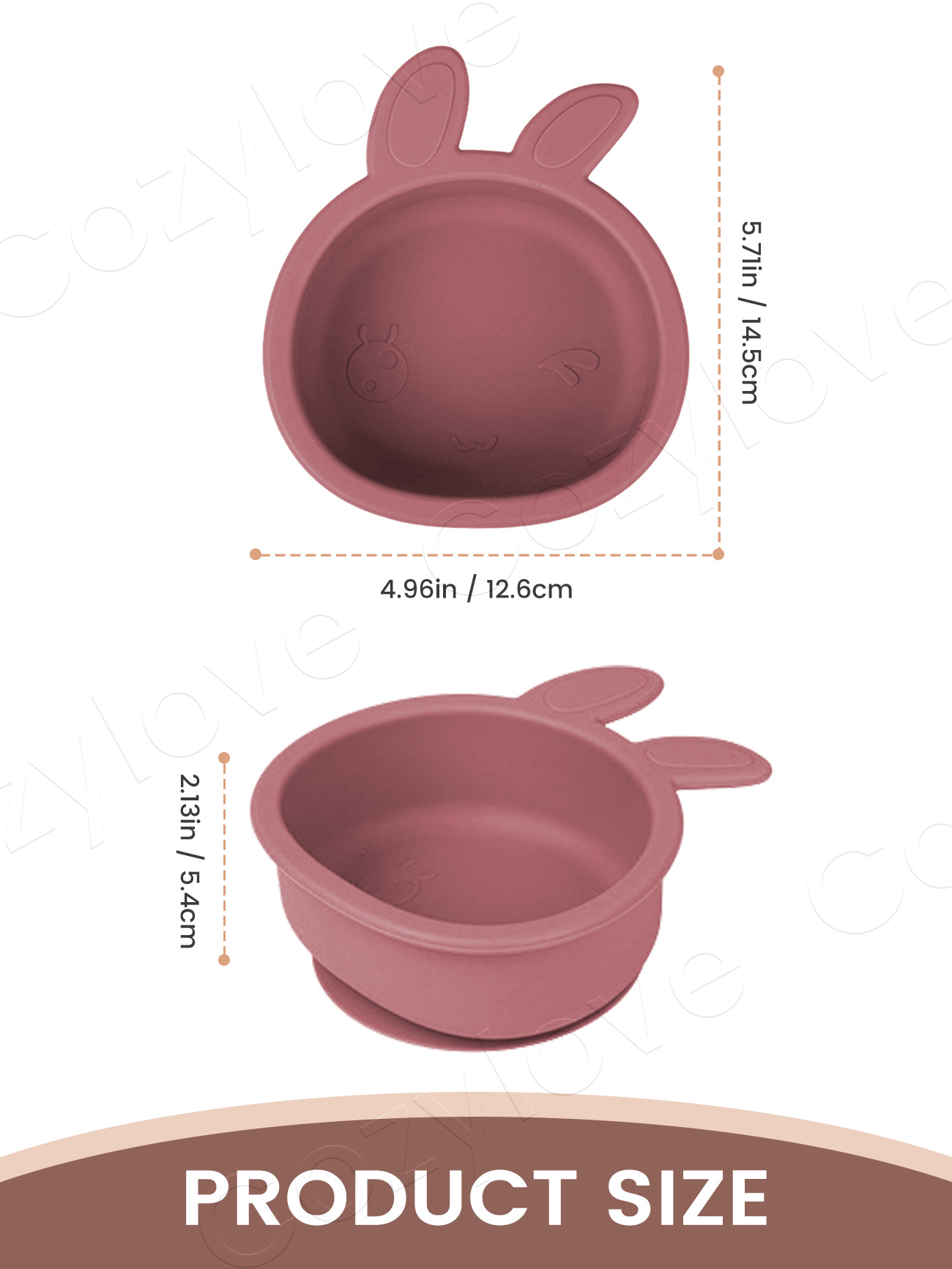Tazón de Silicona con Orejas d - Baby Food Weaning reseña y precio