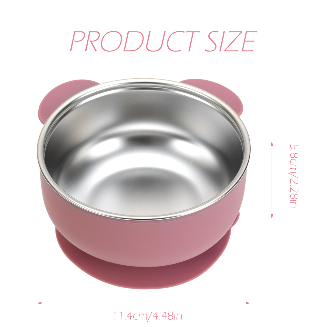 Plato de Silicona y Acero Inox - Baby Food Weaning reseña y precio