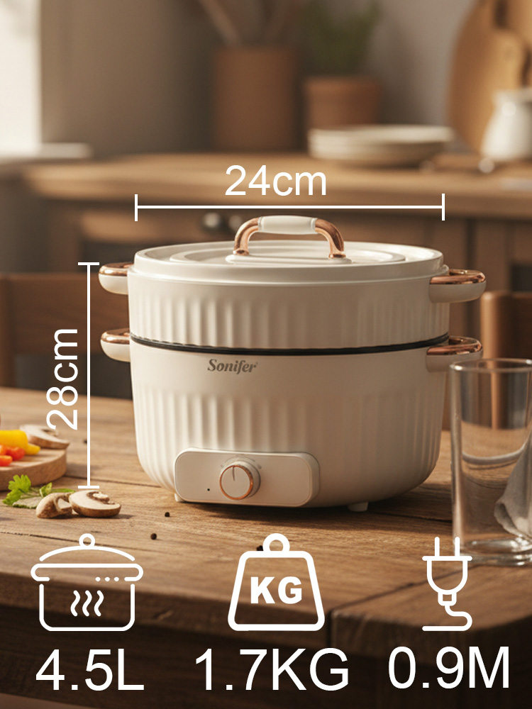 Olla Multiusos Sonifer SF-1509 - Baby Food Recipe Book reseña y precio