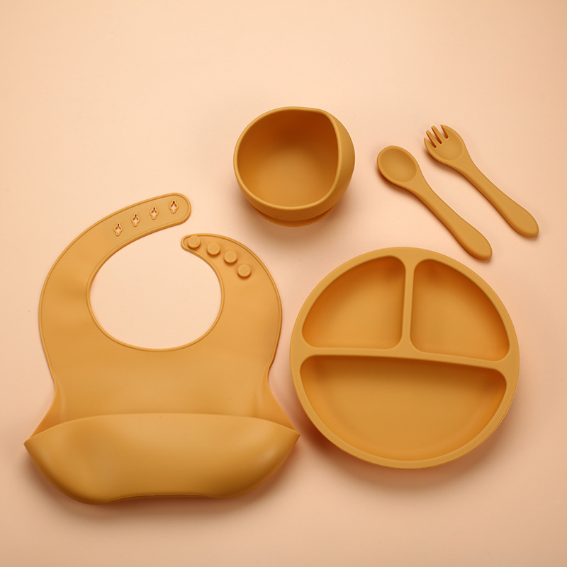 Juego de alimentación de silic - Plate Suction Toddler reseña y precio