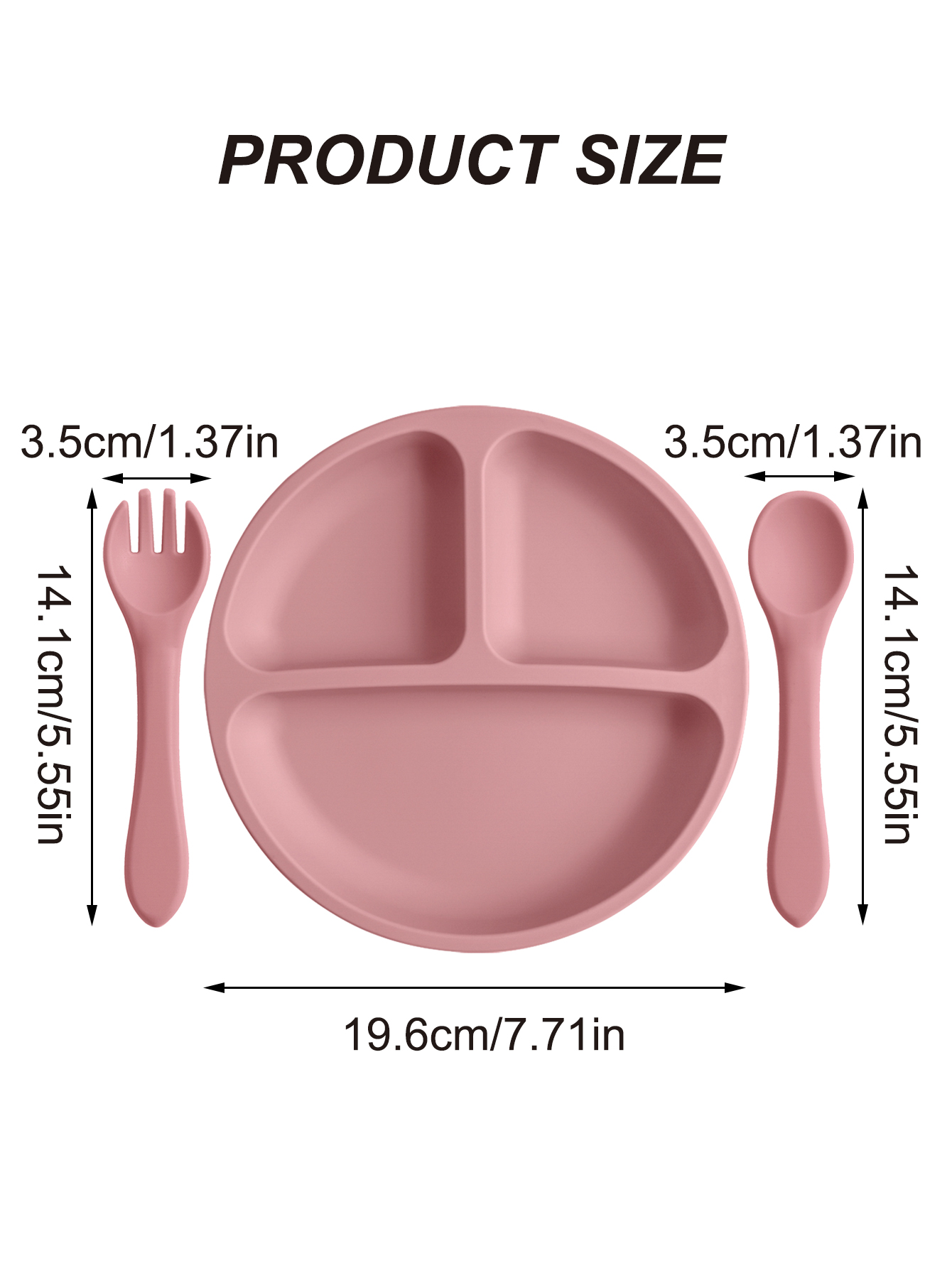 Juego de alimentación de bebé  - Plate Suction Toddler reseña y precio