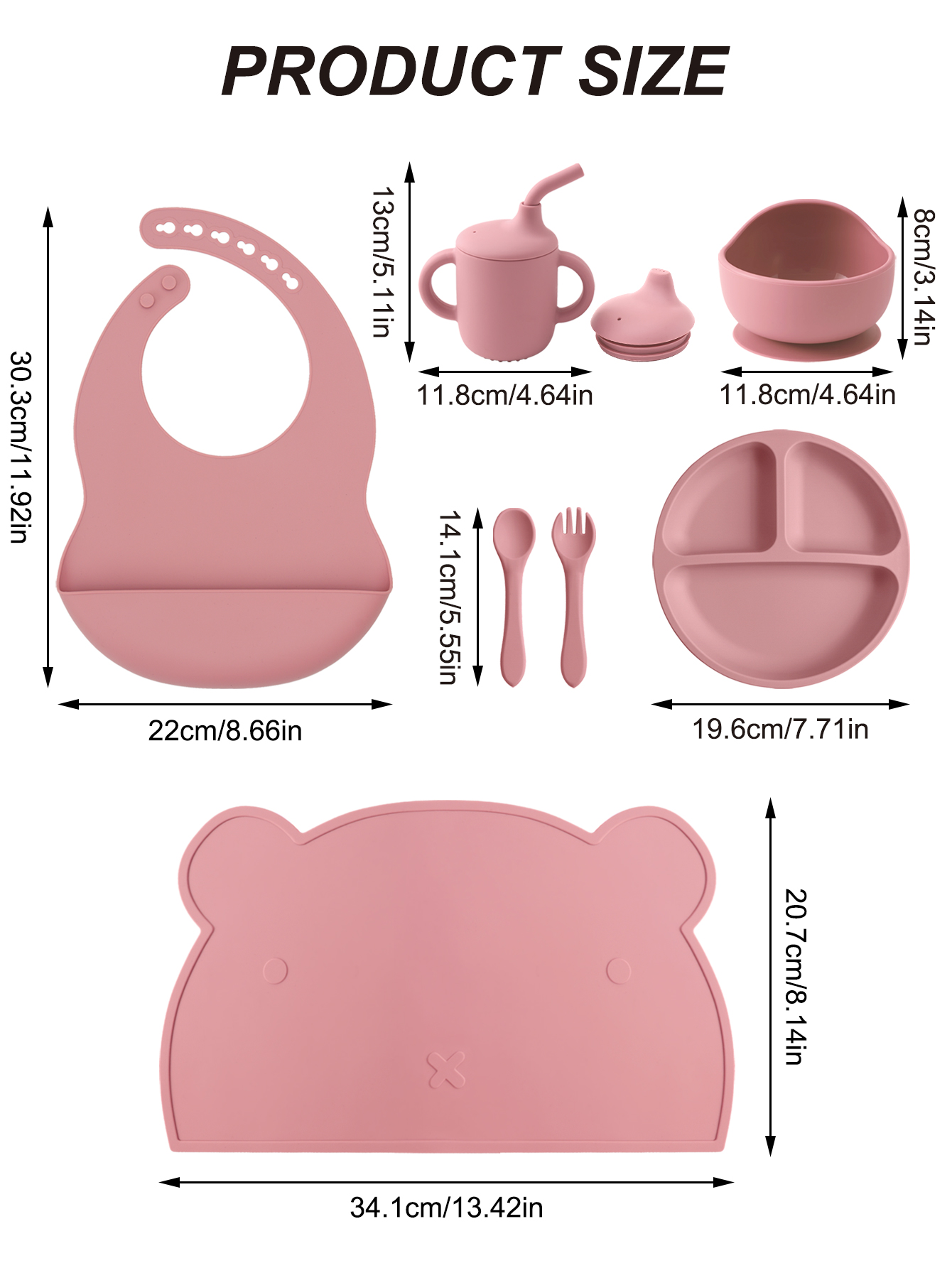 Juego de alimentación de bebé  - Plate Suction Toddler reseña y precio