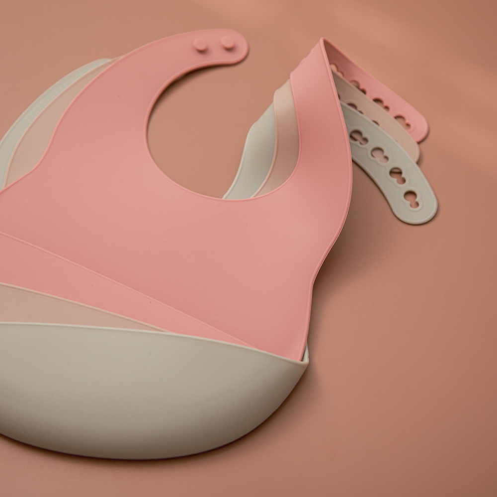 Babero de silicona ajustable p - Baby Food Newborn reseña y precio