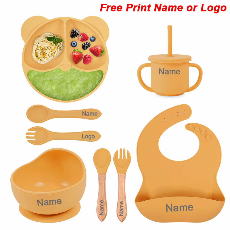 Juego de alimentación de silic - Baby Food Bowl reseña y precio